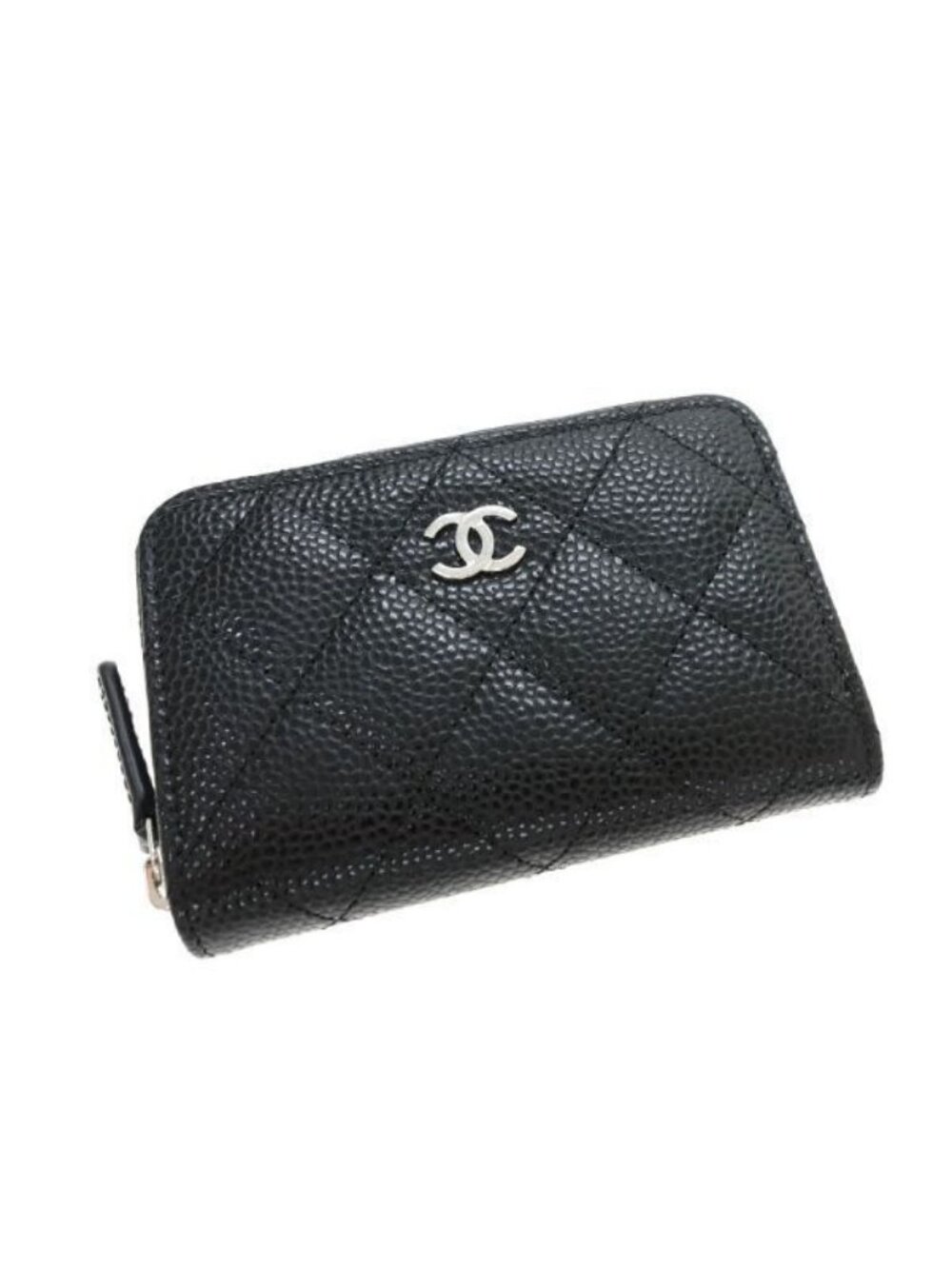 Chanel Caviar Quilted Coin Purse